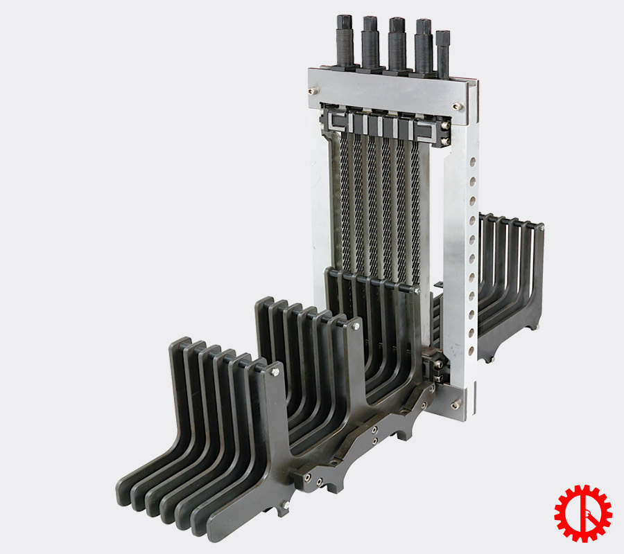 HEAVY DUTY THIN CUTTING FRAME SAW - MAC 150 Cấu trúc đối xứng của khung cưa máy cưa xẻ gỗ tấm nhiều lưỡi MAC-150 | Quốc Duy