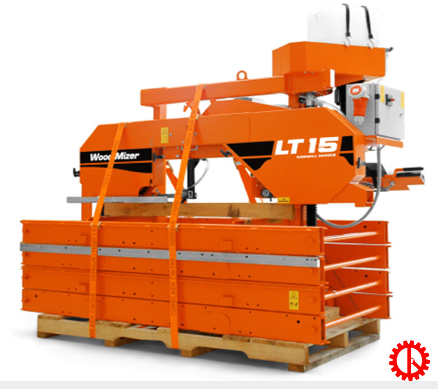 PORTABLE SAWMILL MACHINE - LT 15 Đóng gói máy cưa lọng CD nằm LT-15 | Quốc Duy