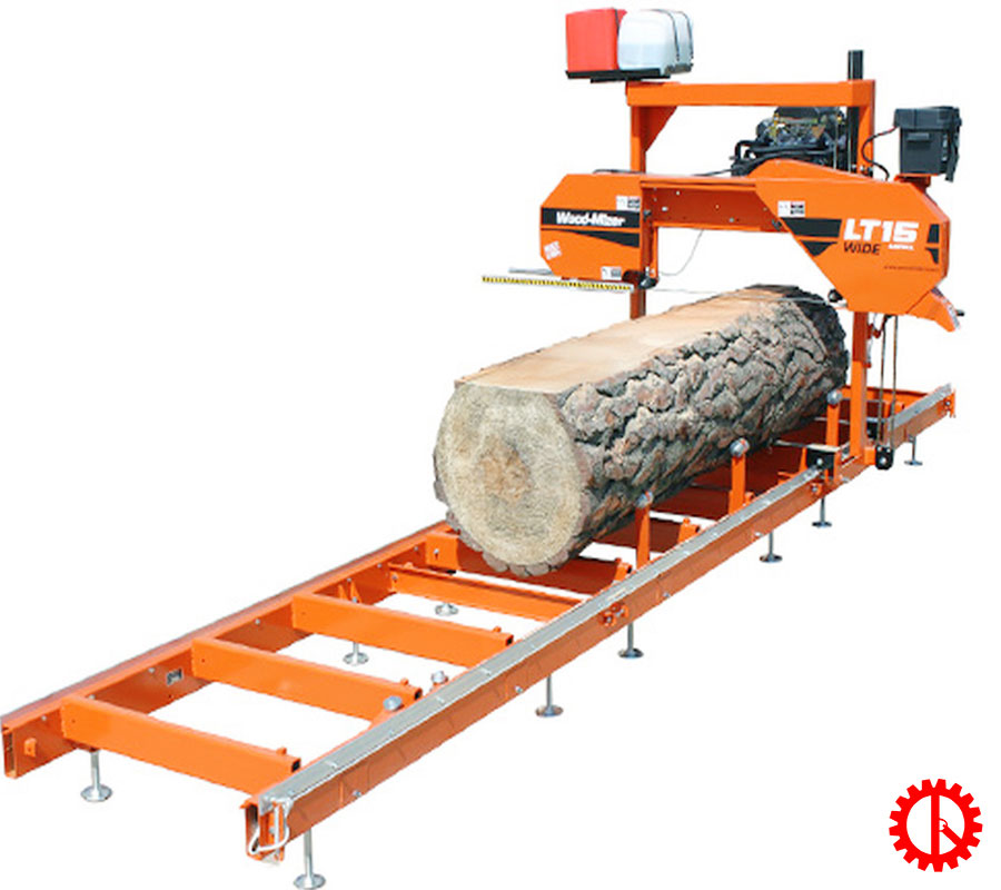 PORTABLE SAWMILL MACHINE - LT 15 Quá trình xẻ ván máy cưa lọng CD nằm LT-15 | Quốc Duy