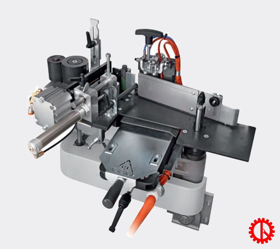 AUTO SINGLE SIDED EDGE BANDING MACHINES - AKRON 1100 Bộ phận cấp keo máy dán cạnh tự động phay trước cnc AKRON-1100 | Quốc Duy