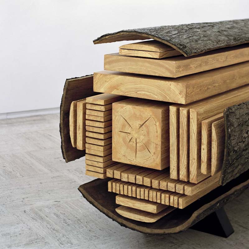 Log multi rip saw system