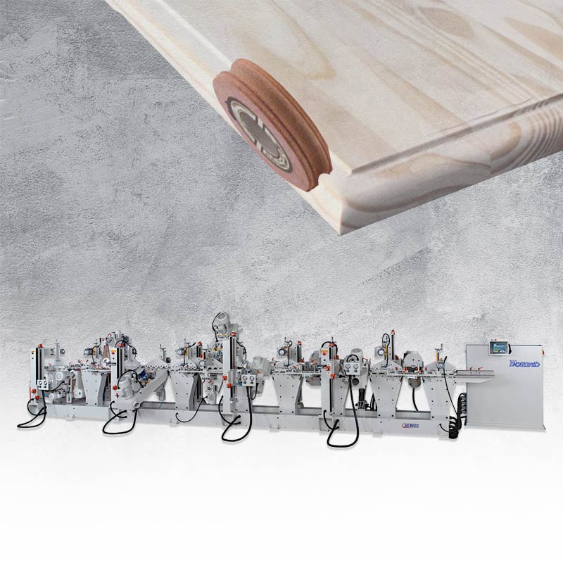 Deformation sanding machine