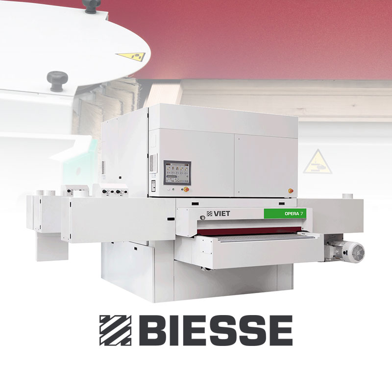 Biesse sanding machine