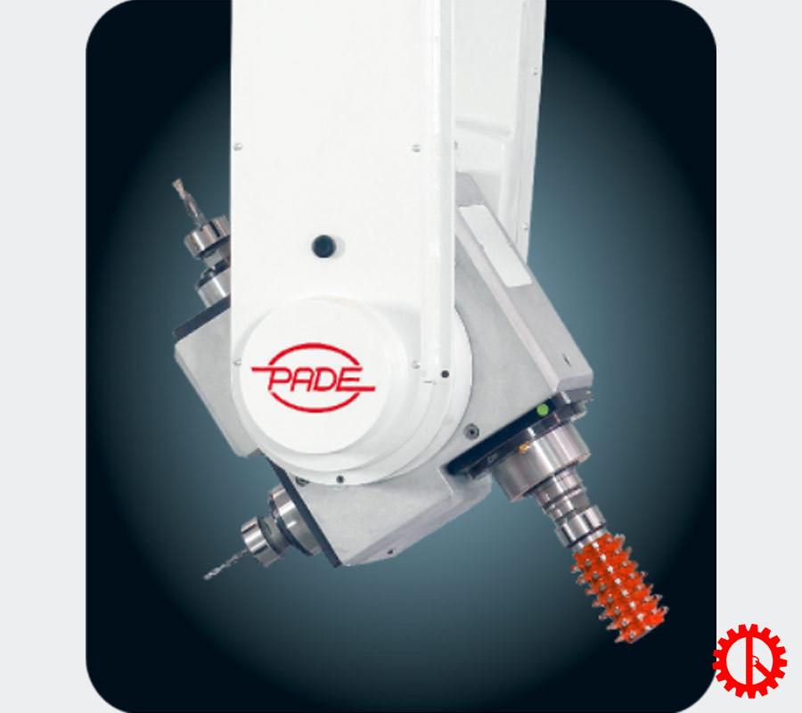 5 AXIS CNC MACHINING CENTRES - CLIPPER Đầu dao T2