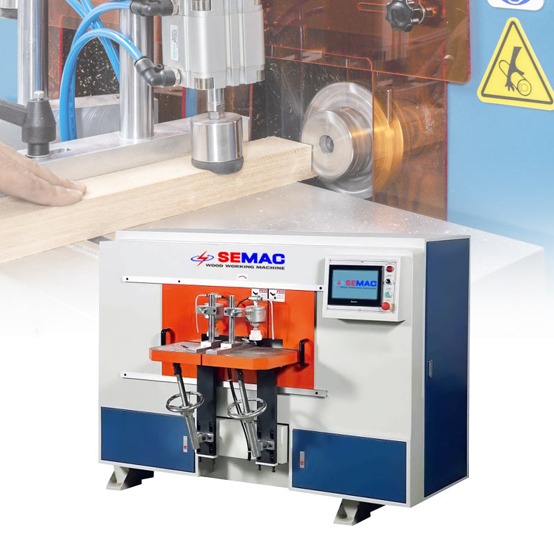 Round end tenon machine