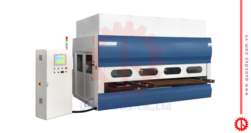 Máy sơn cửa CNC - SPD 2500D | Quốc Duy