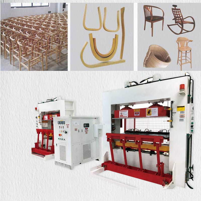 Wood bending machine