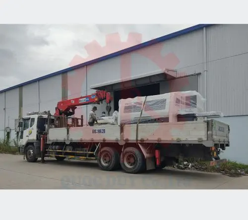 Machine delivery in Binh Duong 3| SEMAC