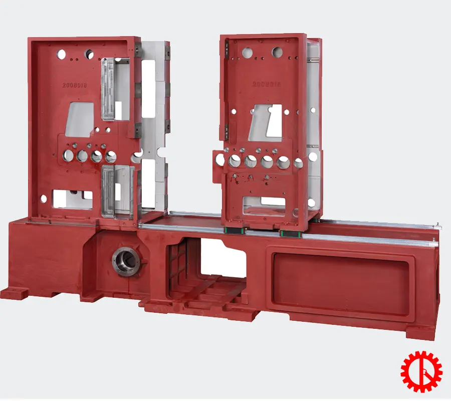 Base of heavy duty thin cutting frame saw