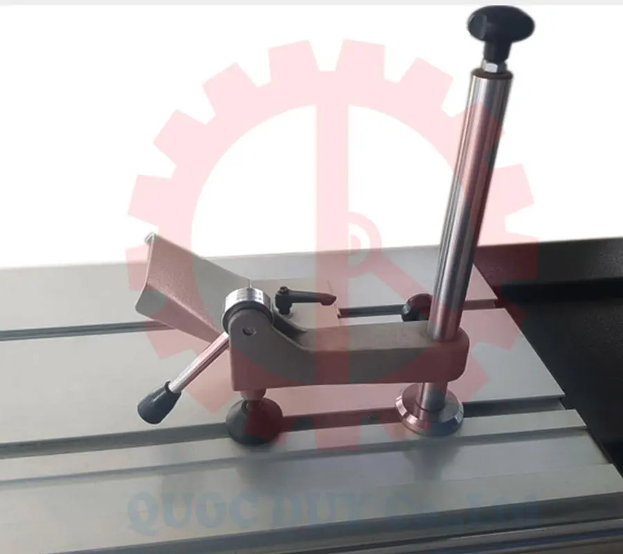 Fix the cutting workpiece of double blade sliding table saw 3200mm | Quoc Duy