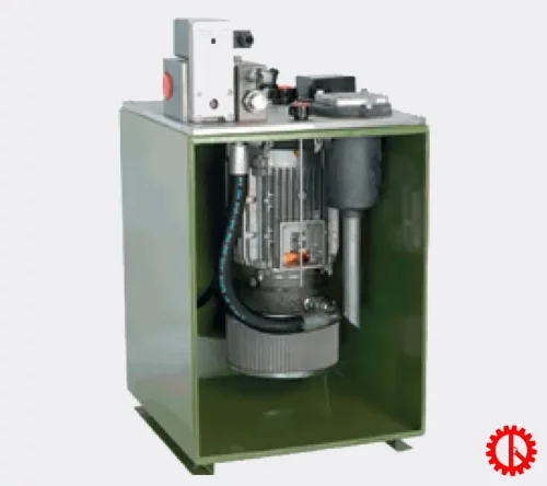 The hydraulic unit of hydraulic hot press biesse