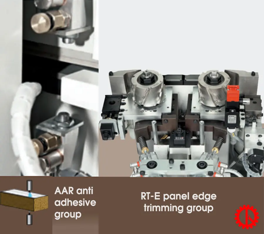 K-800 AAR anti adhesive and RT-e panel edge trimming group