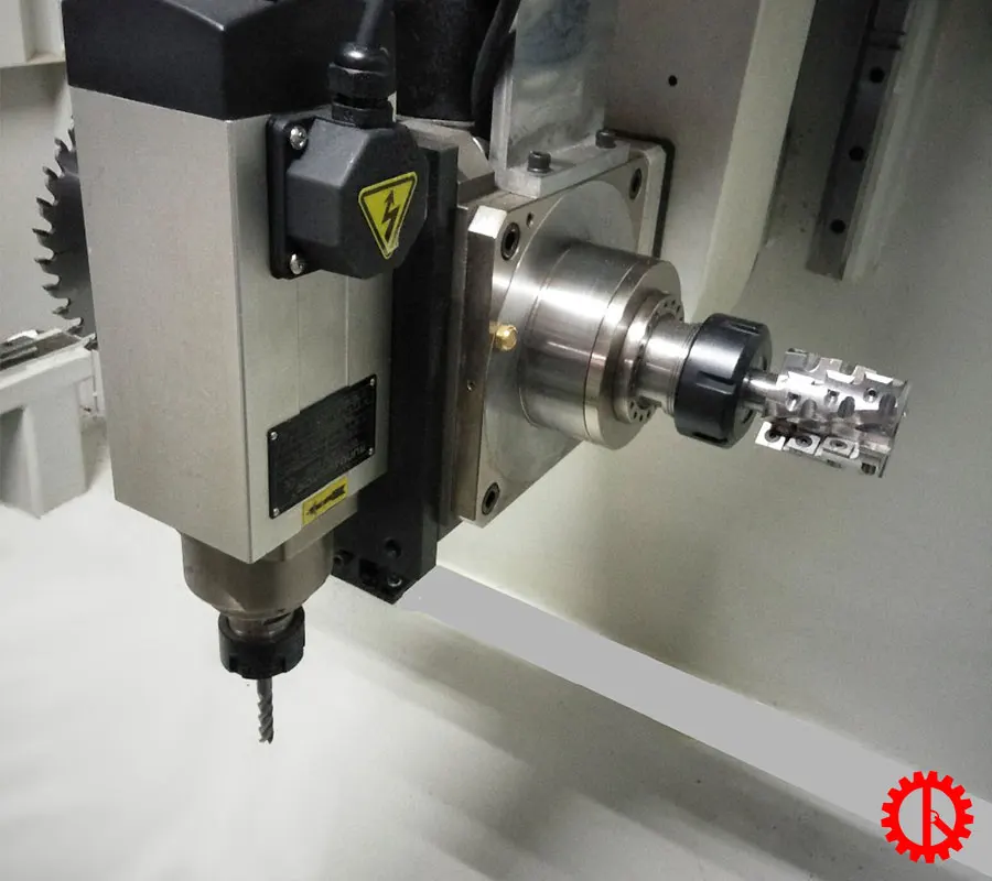 Milling unit of 5 axis CNC machine
