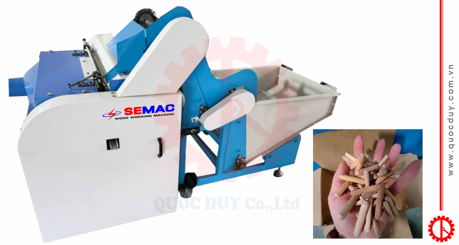 AUTOMATIC FEEDING WOOD DOWEL CUTTING MACHINE - DC 700 AL