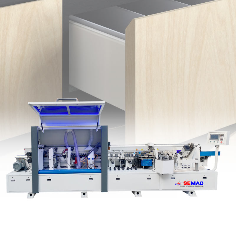 Bevel edge banding machine
