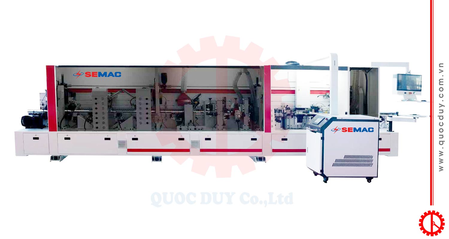 Edge banding laser machine