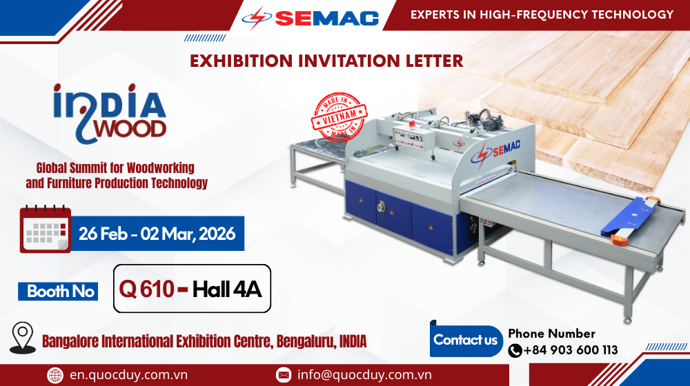 Invitation: SEMAC at INDIAWOOD 2026 Q 610 1