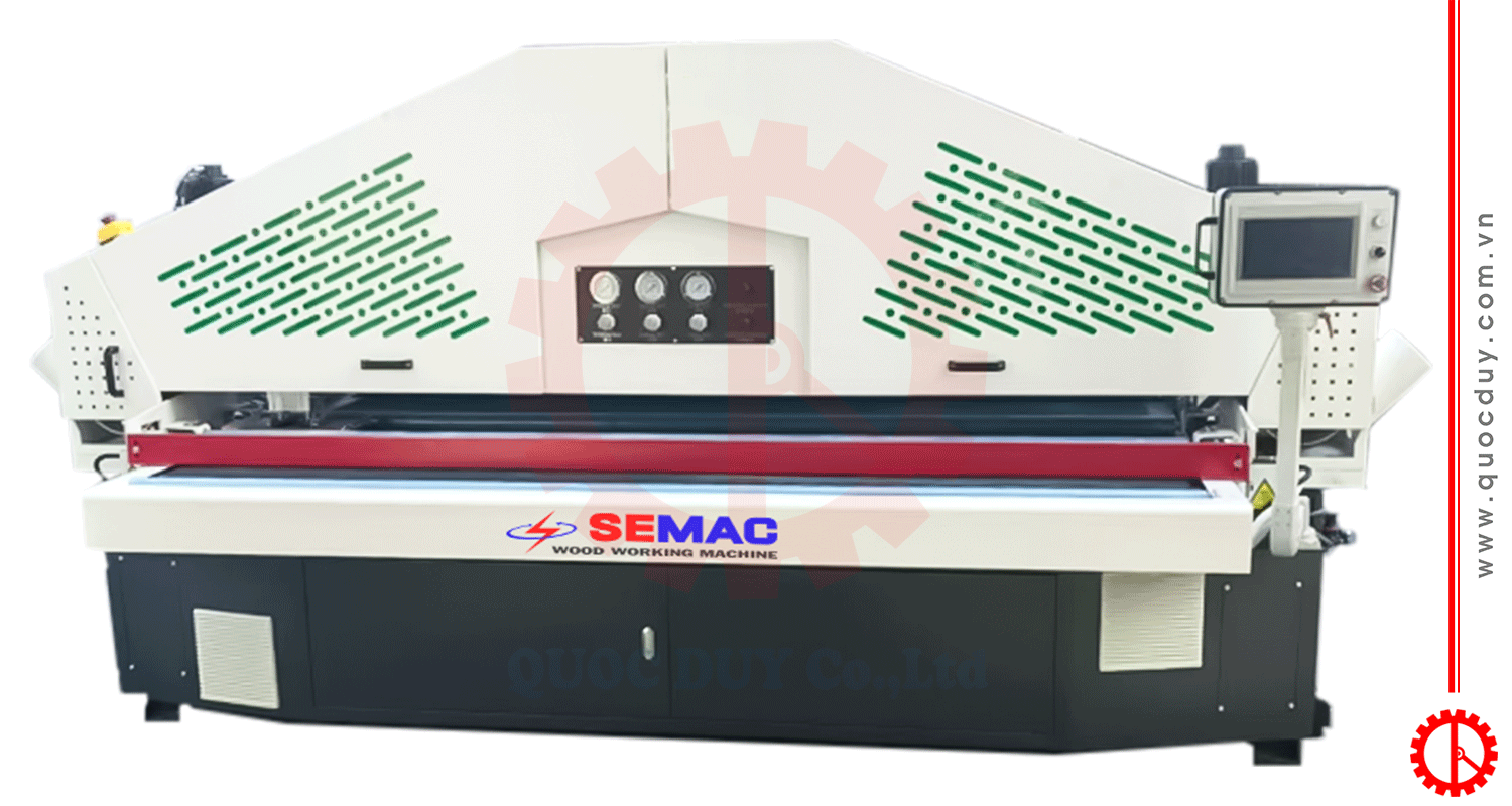 automatic double belt sanding machine