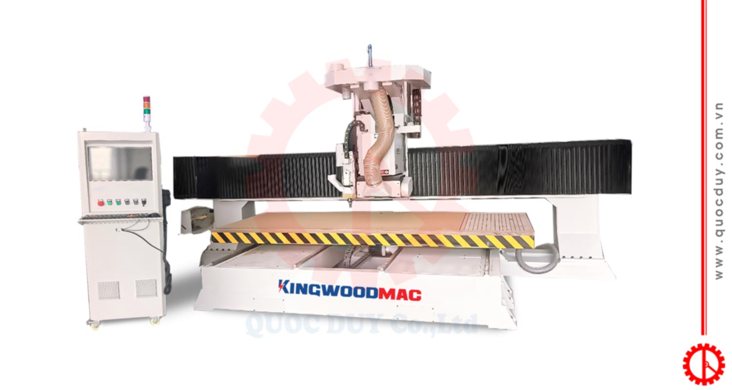 CNC ROUTER MACHINE – PLANER SHAFT ROTATES 180 DEGREE - KW 1331 R1P ATC