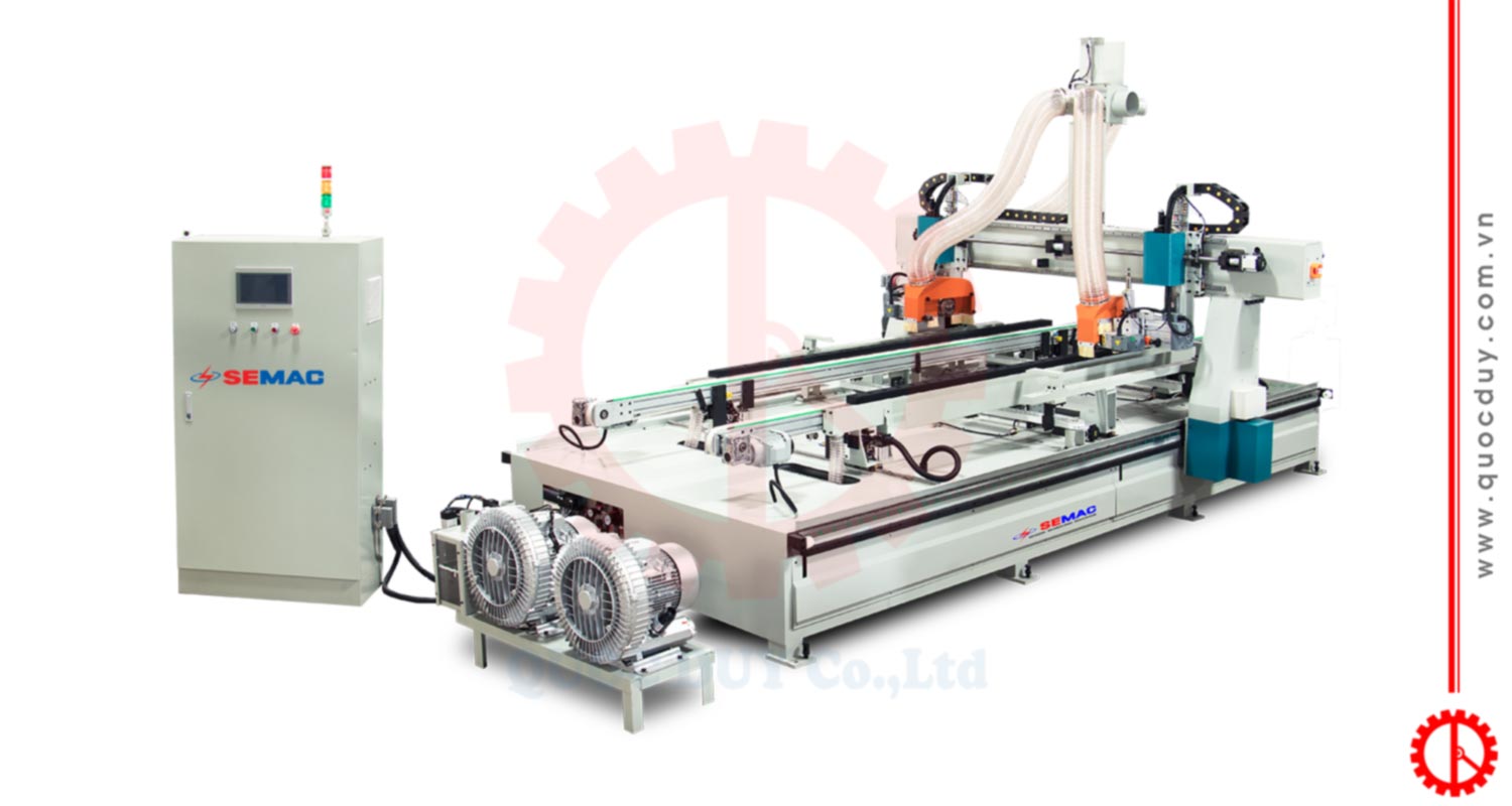 heavy duty 3 head four edge door cutting machine