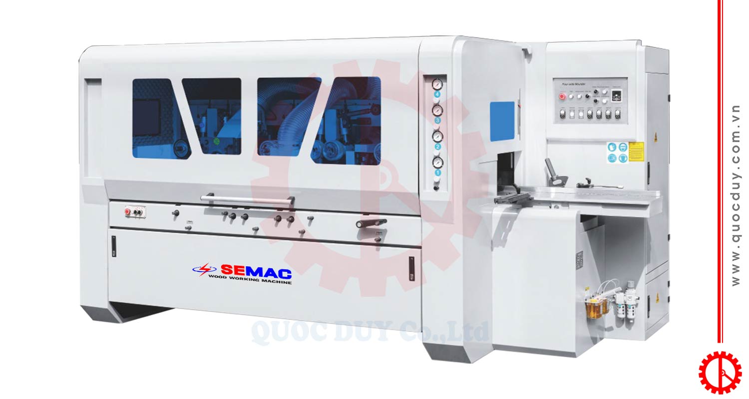 6 spindle 4 side moulder machine