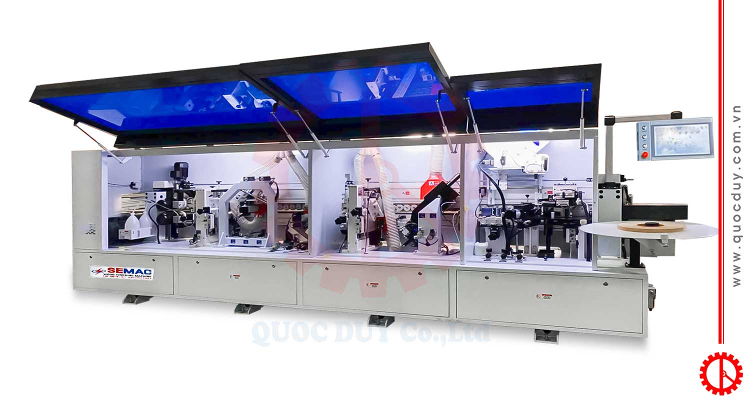 7 function automatic PUR edge banding machine