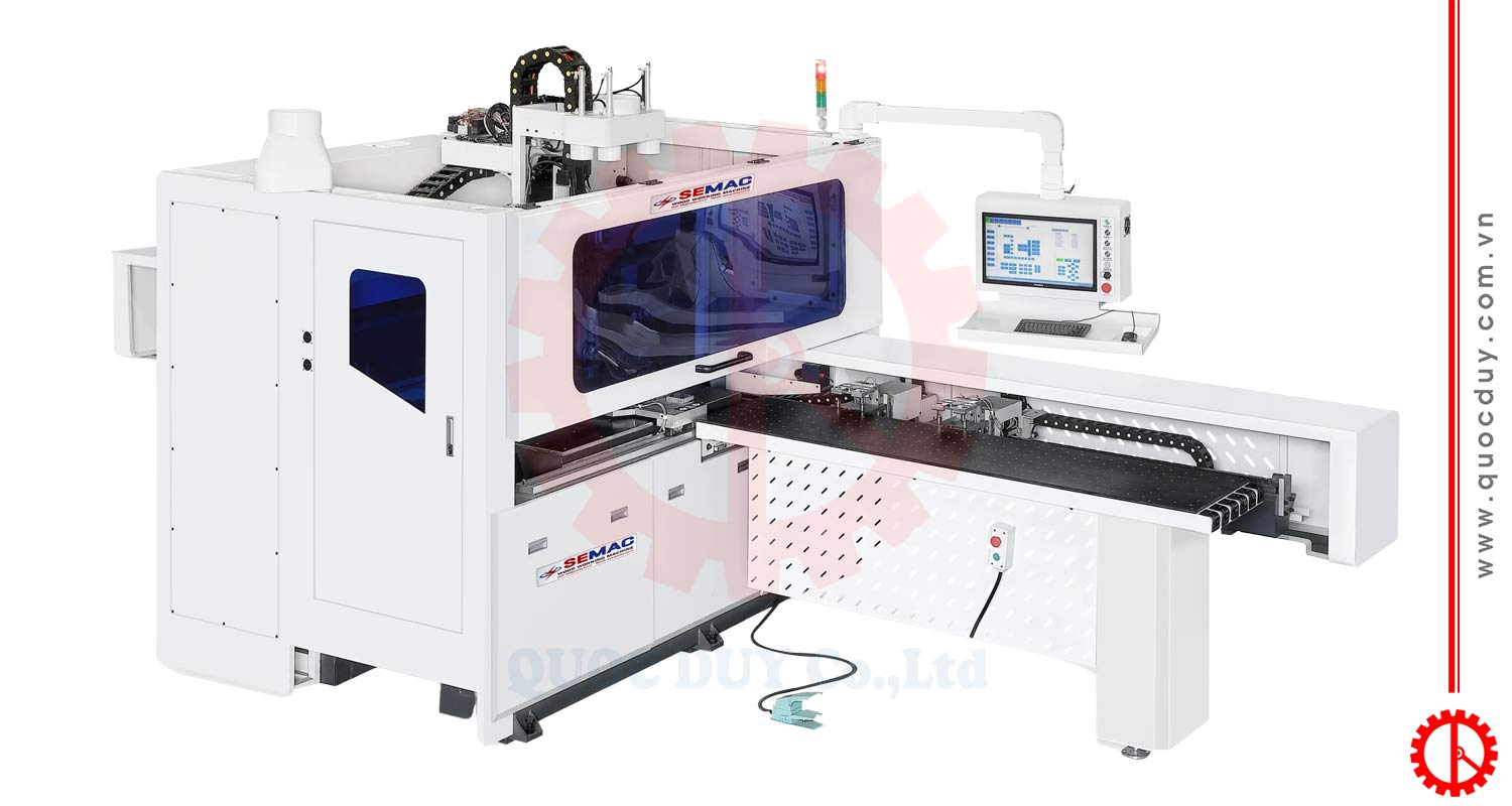 High speed 6 sided cnc drilling machine