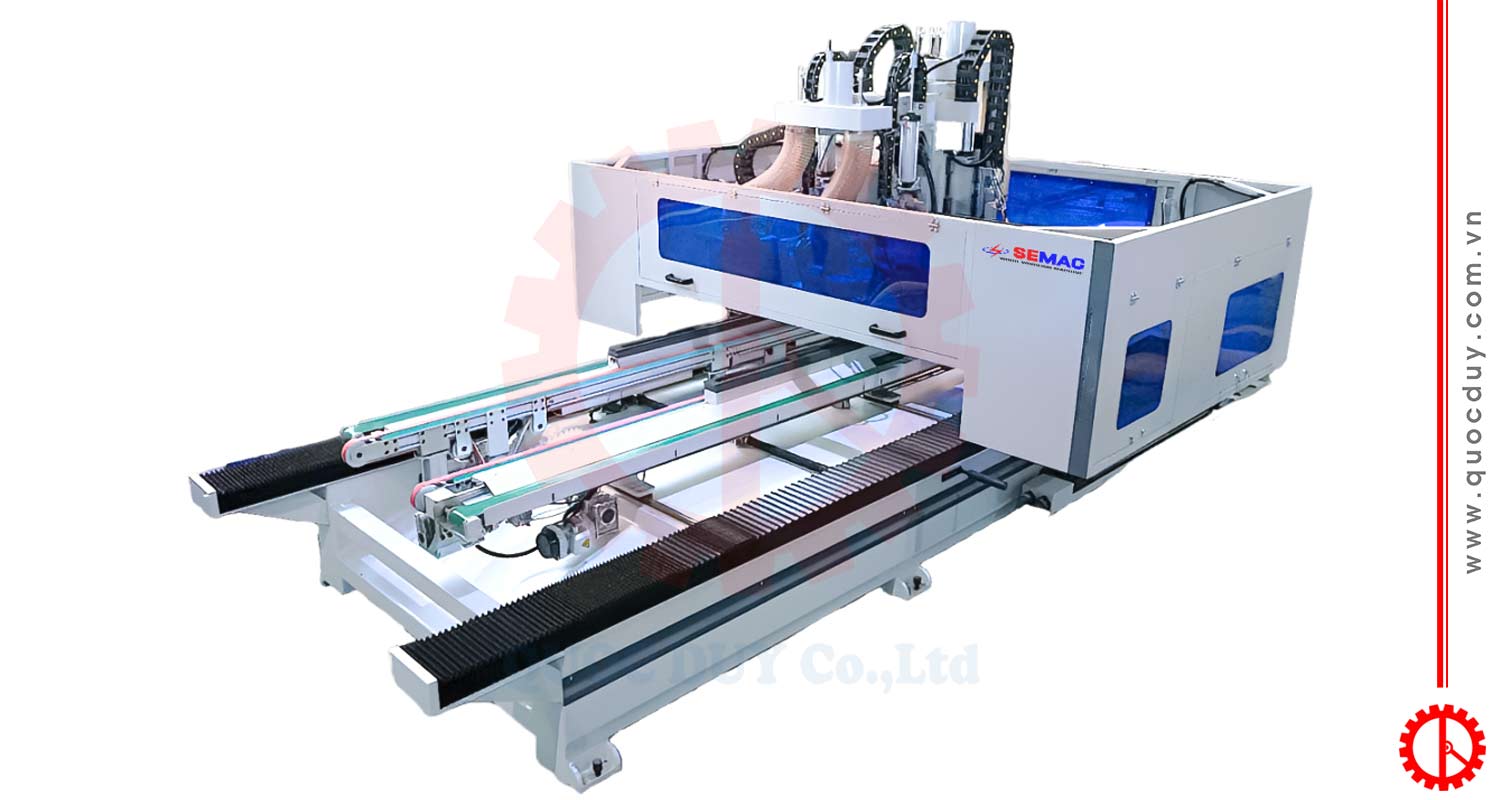 Multi function wood door center