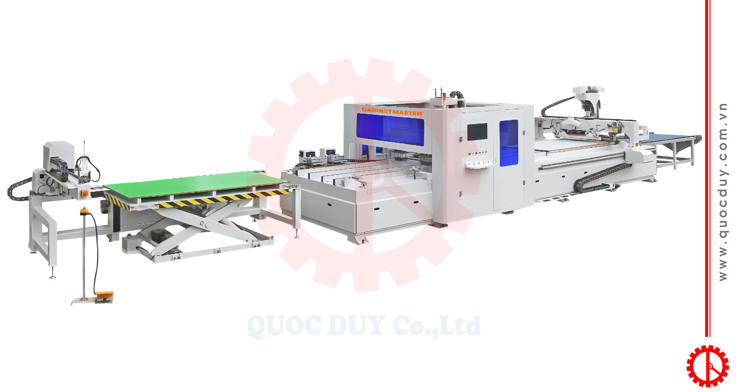 Smart cnc nesting and drilling machine