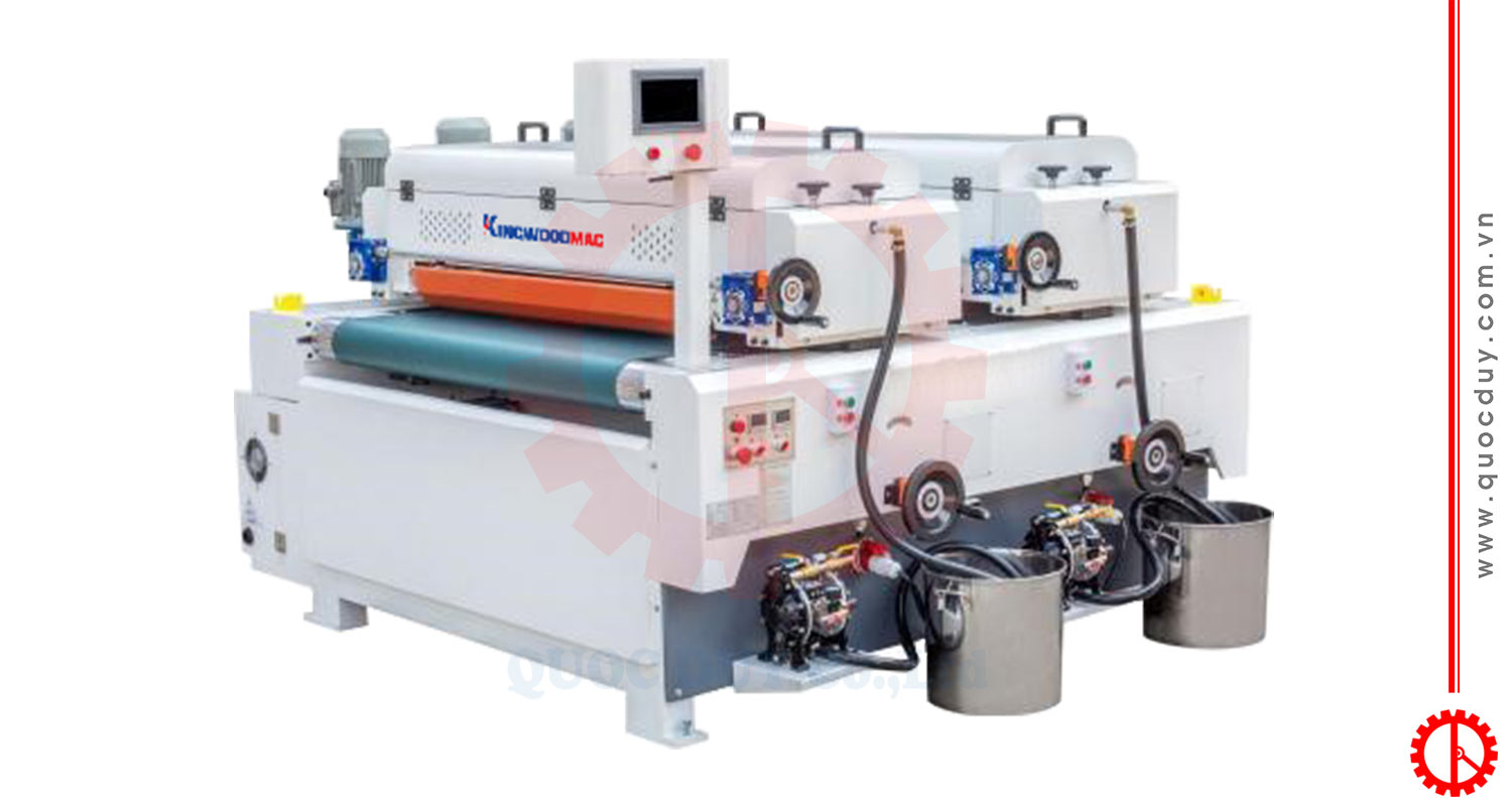 1000mm Double Axis Roller Painting Machine