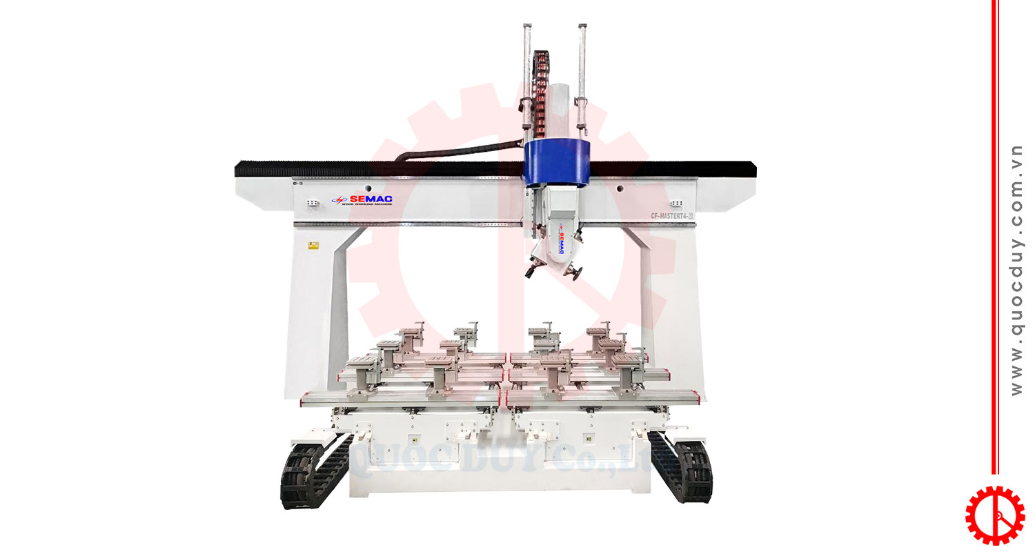 5 Axis 4 Spindle CNC Machine