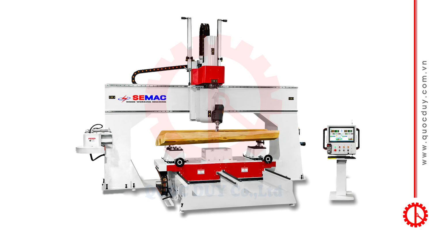 5 Axis Single Spindle ATC CNC Machine