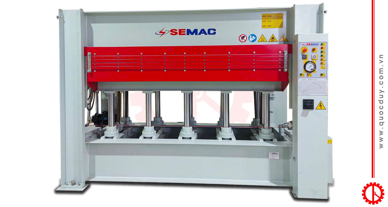120 ton 5 daylight hot press machine