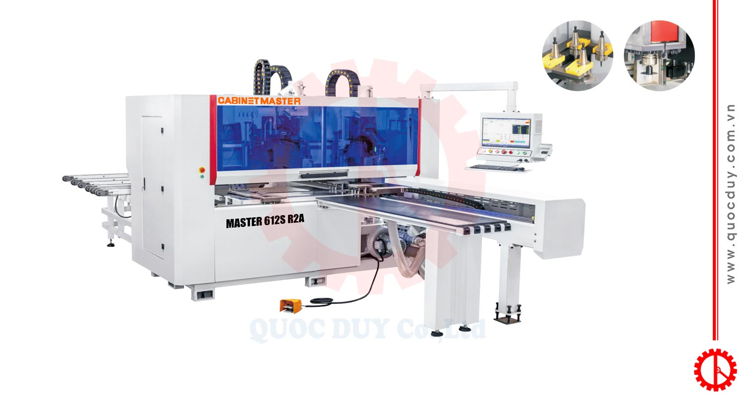 6 Sided CNC Drilling Machine with Dual Drilling Units