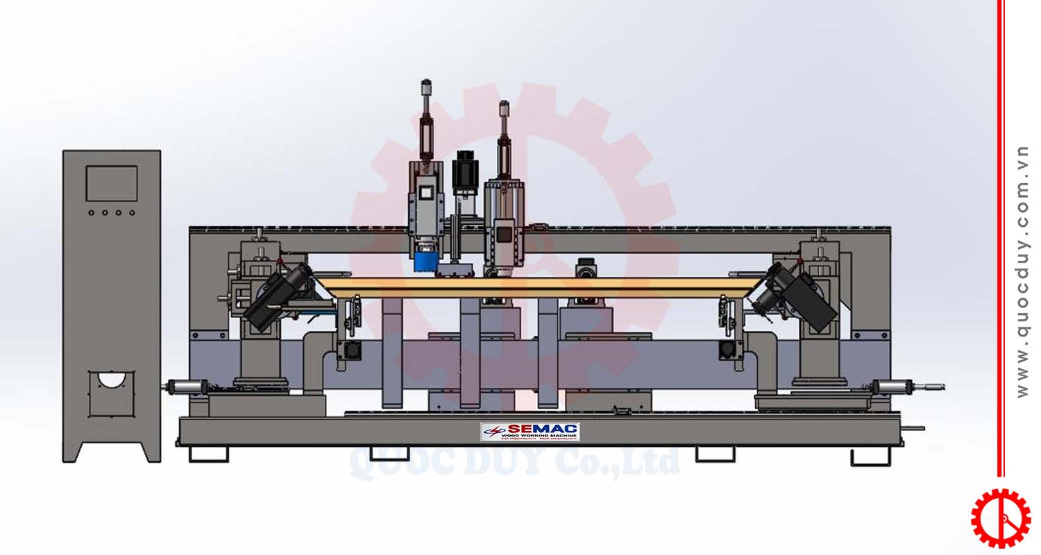 double-end-cutting-drilling-milling-machine