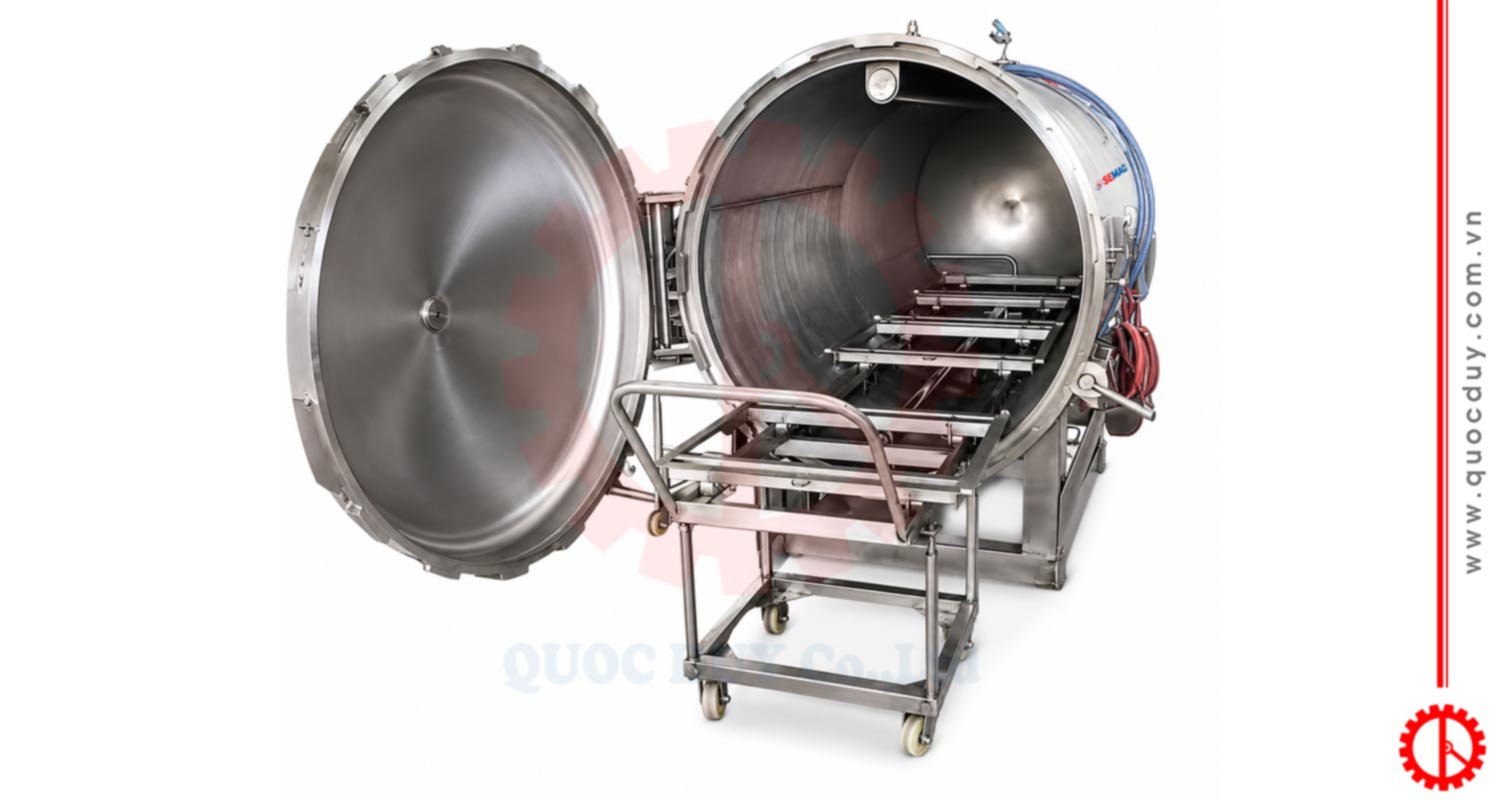 the high pressure wood steaming machine