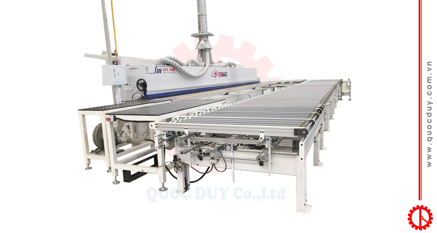 MODULAR KITCHEN CABINET PRODUCTION LINE (35 SETS/8 HOURS) he thong bang tai rulo hoi phoi may dan canh