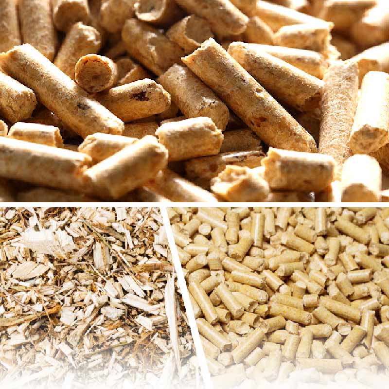 WOOD PELLET PRODUCTION SYSTEM