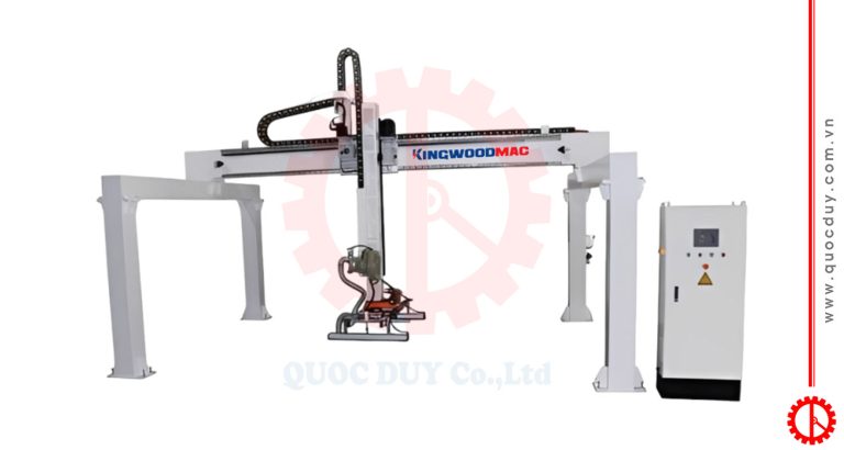 automatic workpiece pick and place arm