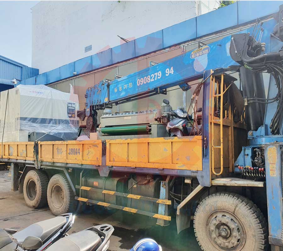 TWO-HEAD LACQUER SANDING MACHINE – SMS 700RR/1000RR/1300RR Giao may cha nham son 1300mm tai Dong Nai