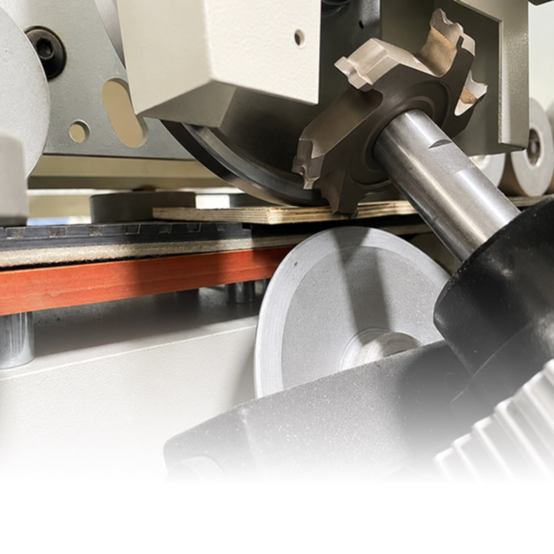 Corner rounding machine